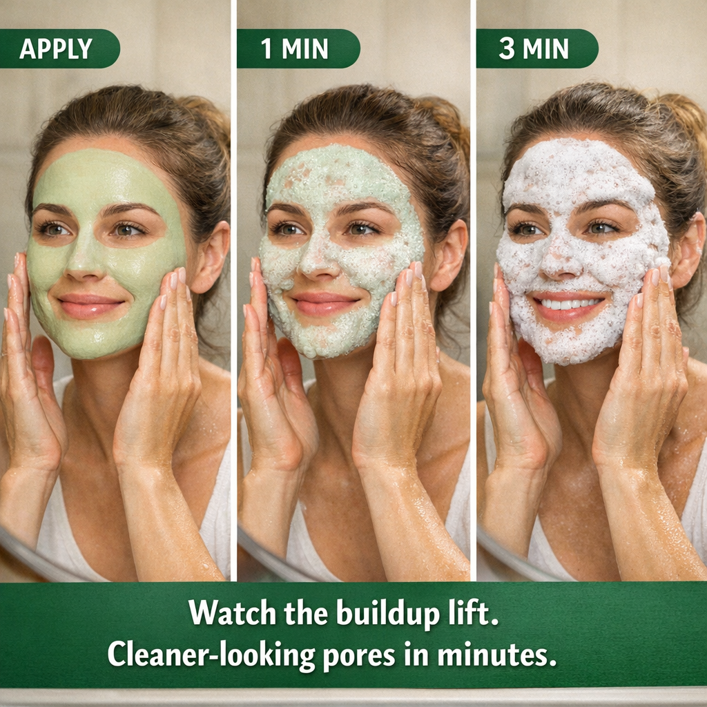 PORÉ Holy Basil Bubble Deep Mask