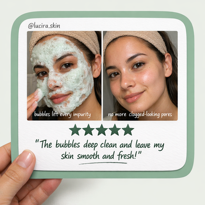 PORÉ Holy Basil Bubble Deep Mask